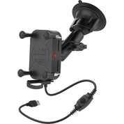 Ram Mounts Tough-Charge X-Grip Waterproof Wireless Charger With Suction Cup Mount - RAM-B-166-UN12W
