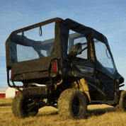 Falcon Ridge Soft Roll-Away Doors Rear Window For Honda Pioneer 2016-2022