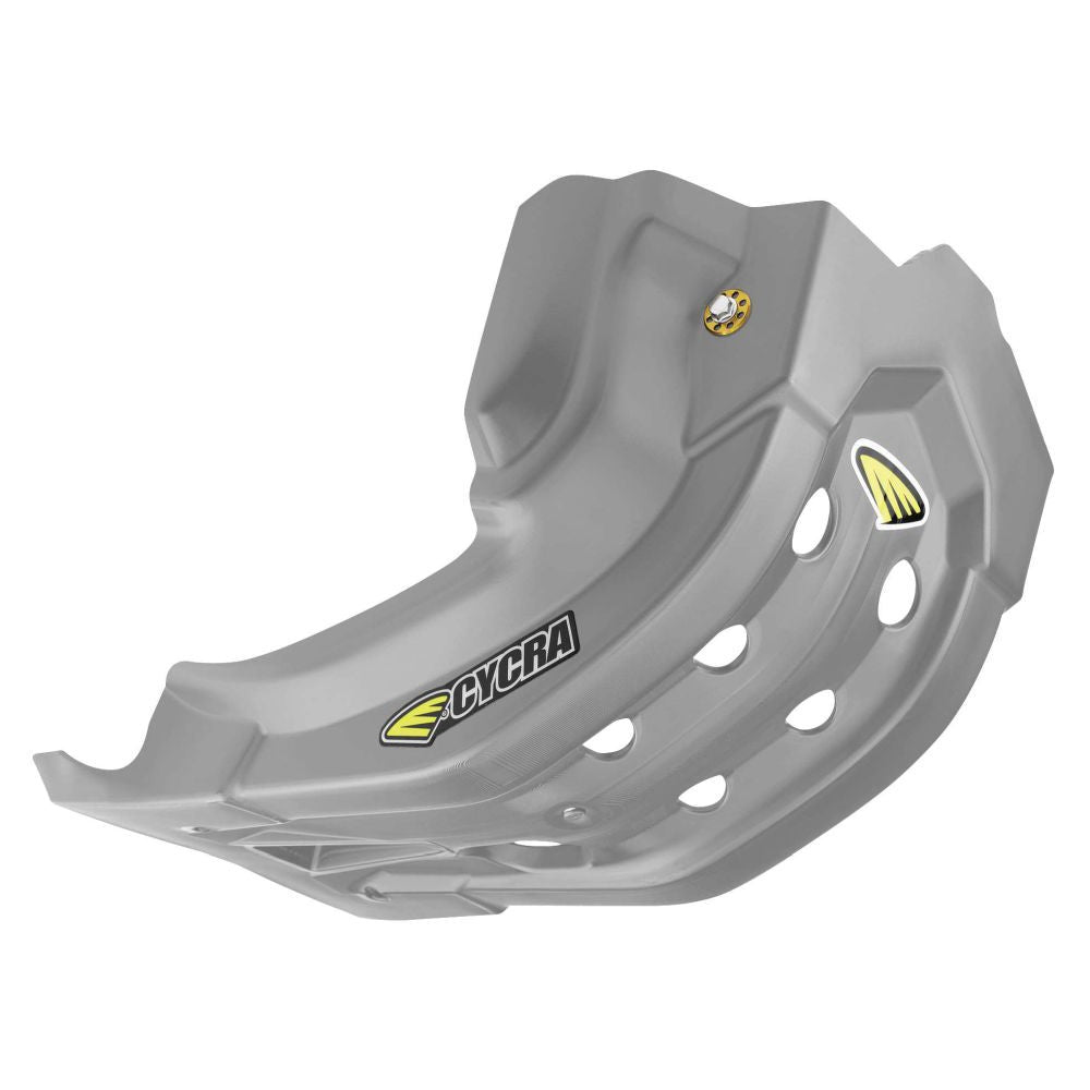 Cycra Full Armor Skid Plate Grey - 1CYC-6231-80