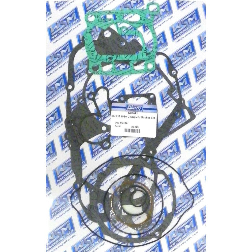 WSM Complete Gasket Kit For Suzuki 125 RM 1991 25-925