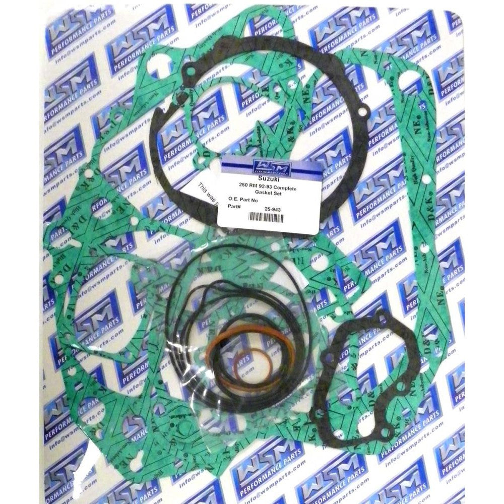 WSM Complete Gasket Kit For Suzuki 250 RM 92-93 25-943