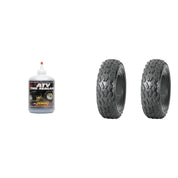 Set of 2 DURO DI-K167A Front Tires 22x9-10 4-ply with QUADBOSS Sealant