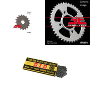 530 Chain Natural, Front & Rear Sprocket Kit YAMAHA XS400 Special II 1980-1981