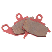 BikeMaster Brake Pad and Shoe For Kawasaki KX250 1987-1988 Sintered Front Red