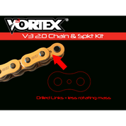 Vortex Gold GFRA G520SX3-112 Chain and Sprocket Kit 14-41 Tooth - CKG2267