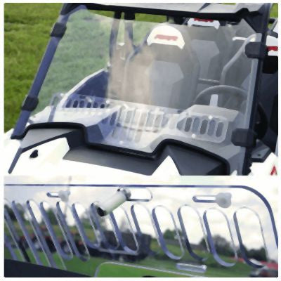 Falcon Ridge Aero-Vent Front Hard Coat Windshield For Polaris RZR 2019-2023