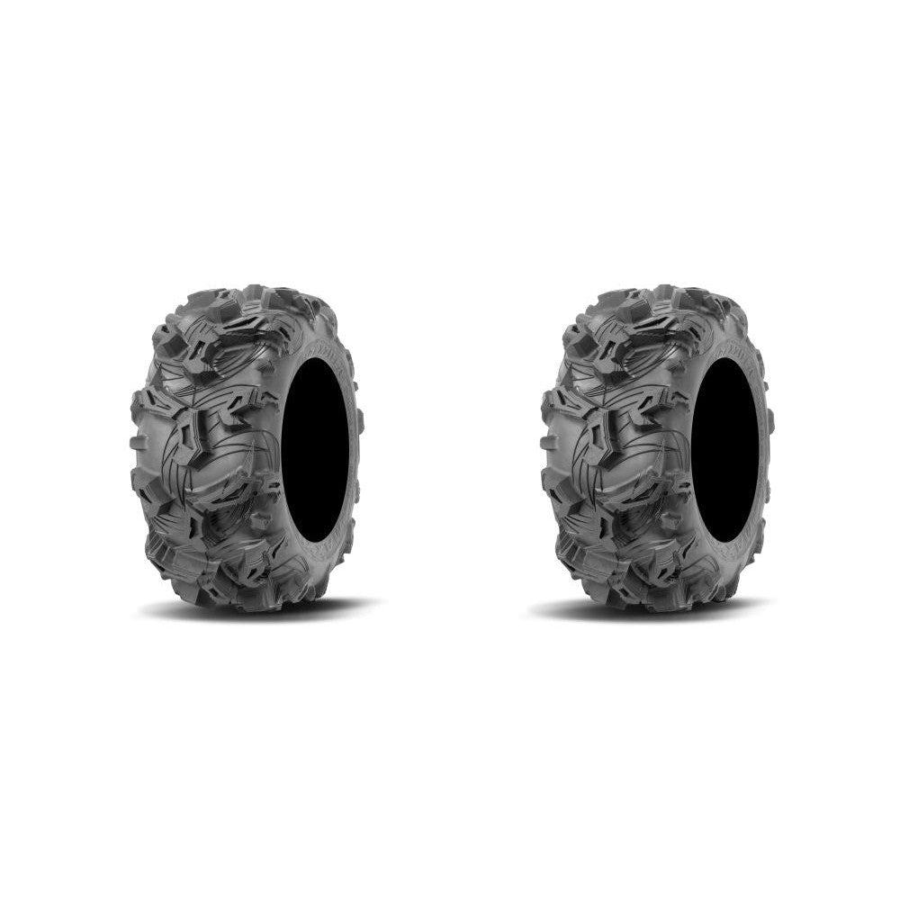Pair of Maxxis Maxxzilla Bias (6 Ply) UTV Tires 28x11-14 (2)