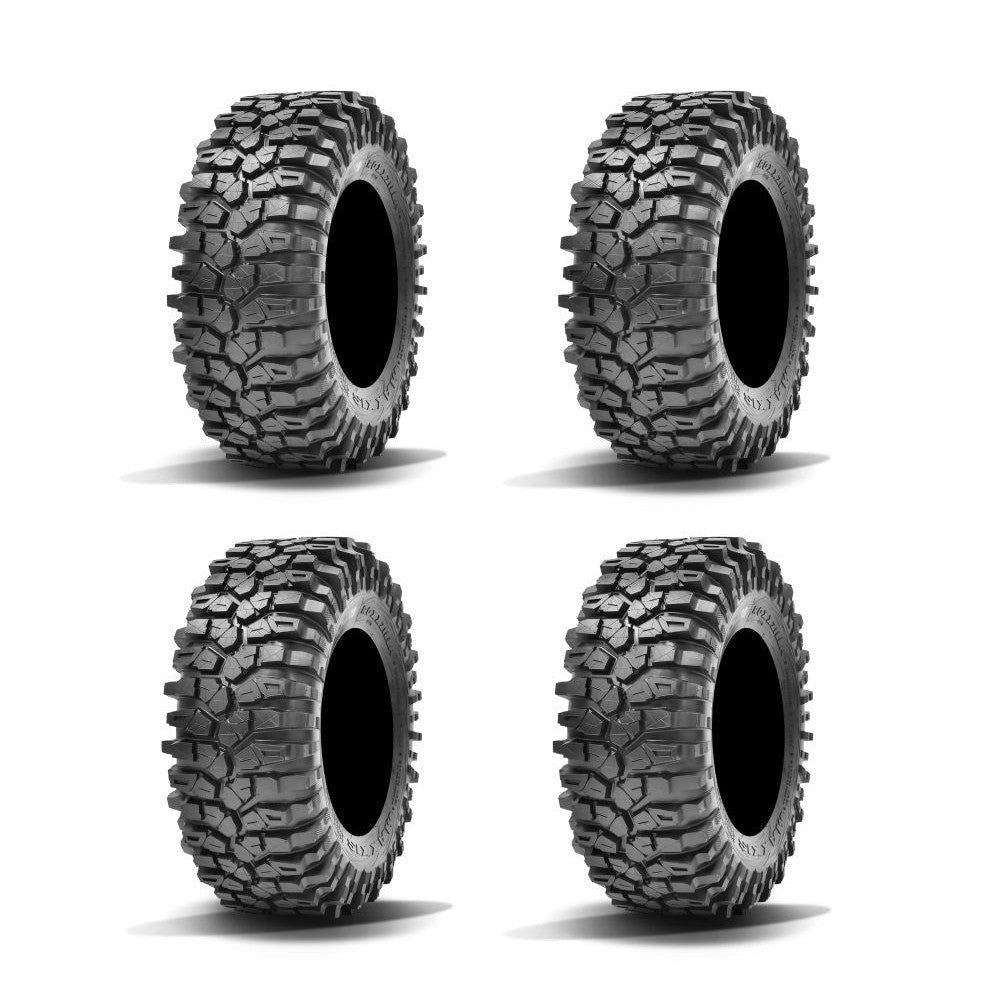 Full Set Of Maxxis Roxxzilla Comp (8 Ply) UTV Tires 32x10R-15 (4)