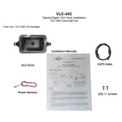 Dakota Digital 40 Chevy Car Analog Clock Gauge for VHX gauges only VLC-40C