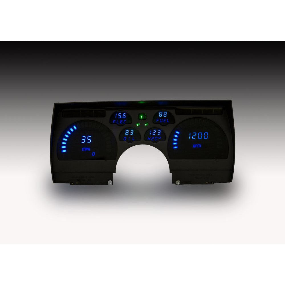 Intellitronix 1991-1992 Camaro LED Digital DP4005 - Blue