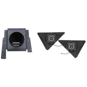SSV Works Behind Drivers or Passenger Seat Kick L7 Subwoofer Box W/ Front 8" Speaker Pods For Polaris Slingshot 15-21