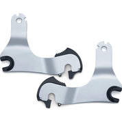 Kuryakyn Multi-Purpose Backrest Mount Kits Quick Release Mount Kit Chrome