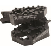 Two Brothers Racing Black Grom Billet Footpegs For Honda Grom 125 2018-2019 374-8-01