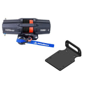 Viper V2 UTV Winch Kit 3500 lb Standard Spool With 40 Feet Orange Synthetic Rope With Mount For Textron Wildcat XX 2018-2019