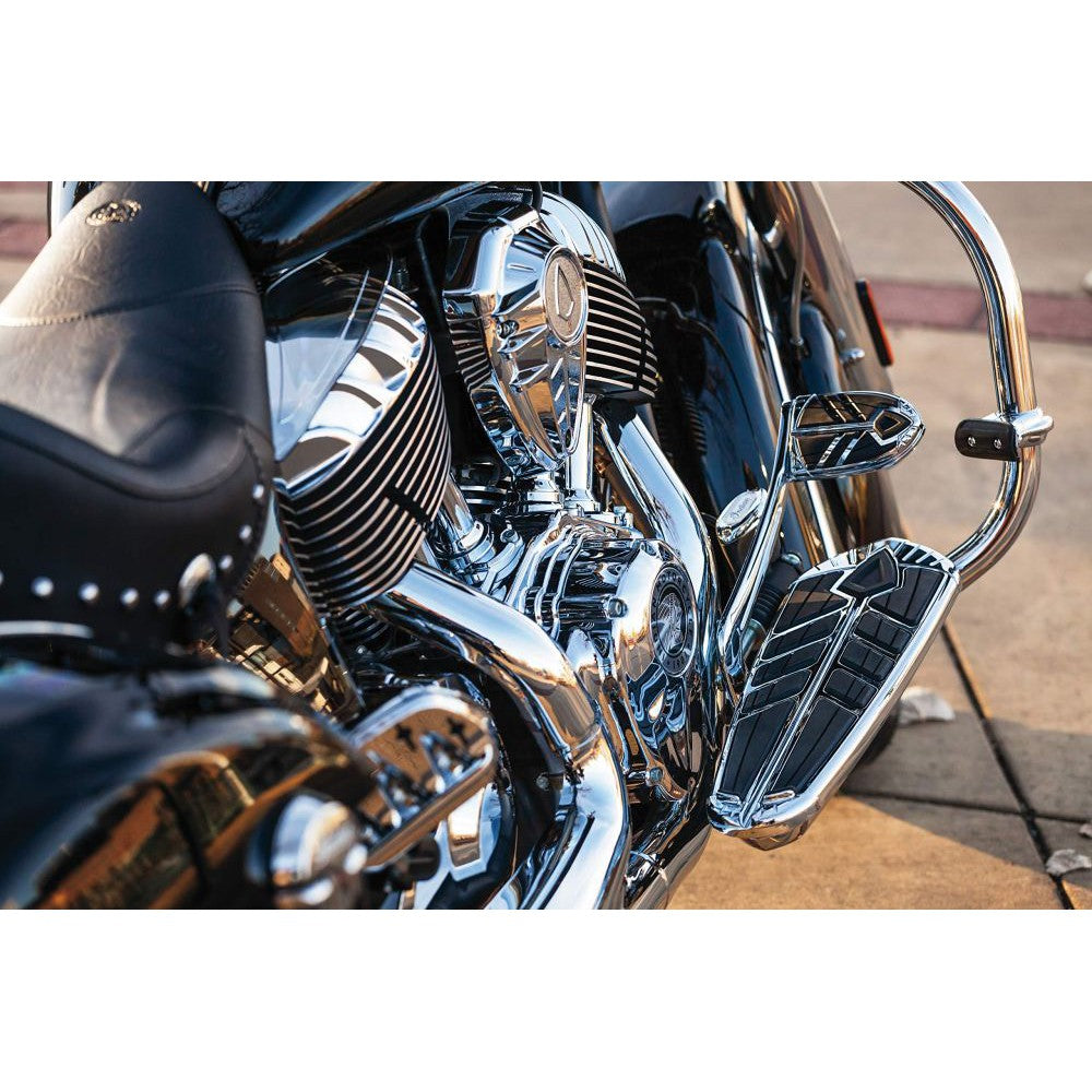 Kuryakyn Spear Driver Floorboard Inserts for Indian Chrome