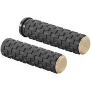 Arlen Ness Air Trax Brass FBW Grips 07-355
