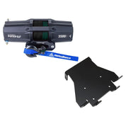 Viper V2 ATV Winch Kit 3500 lb Standard Spool With 40 Feet Green Synthetic Rope With Mount For Honda Foreman Rubicon 400/500 2007-2011