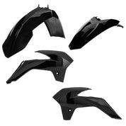Acerbis Black Standard Plastic Kit for KTM - 2314320001