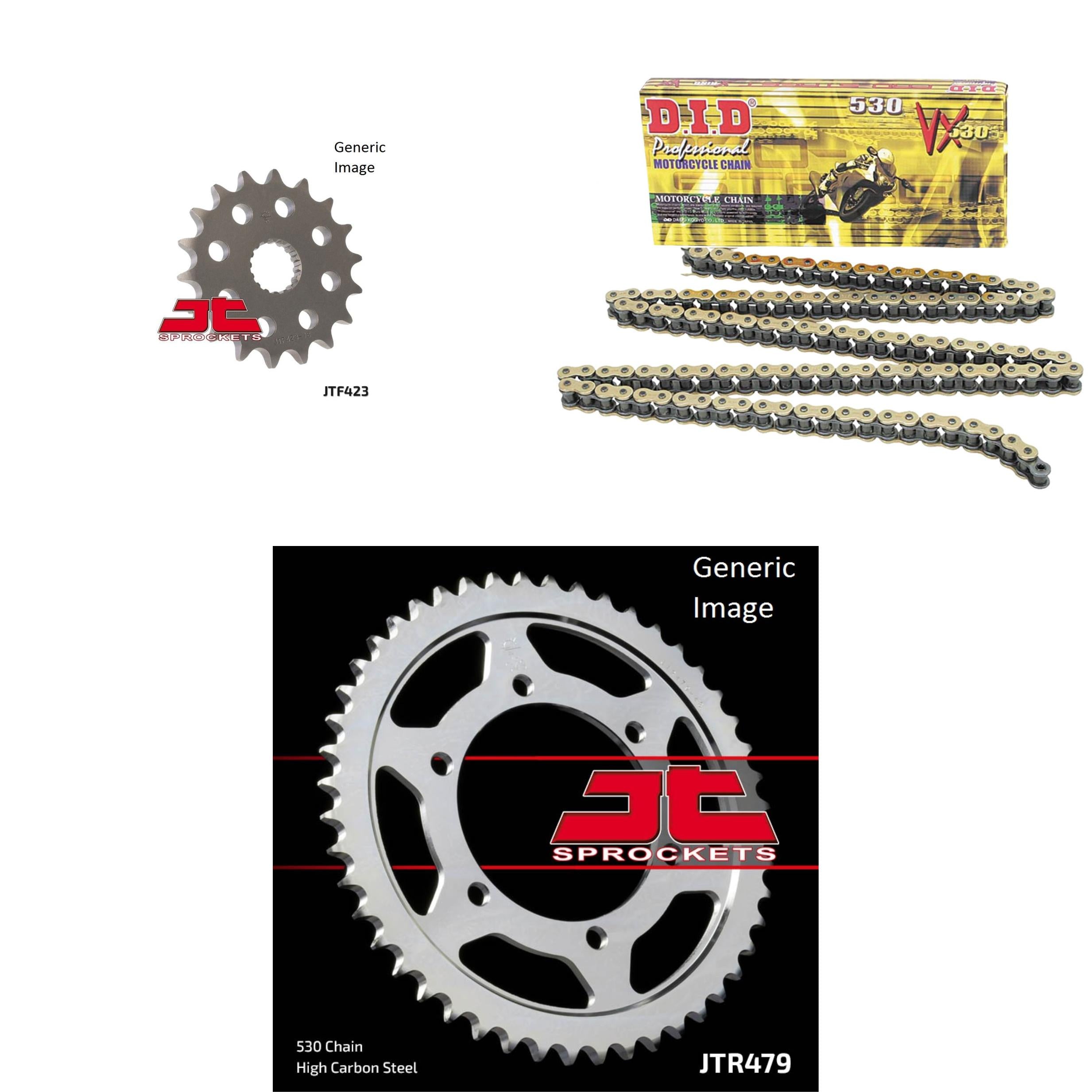 530VX Chain Natural, Front & Rear Sprocket Kit for SUZUKI GSX-R1000 2009-2016