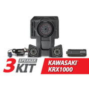 SSV Works 3 Kicker Speakers Audio Kit For Kawasaki KRF1000 2020-2022