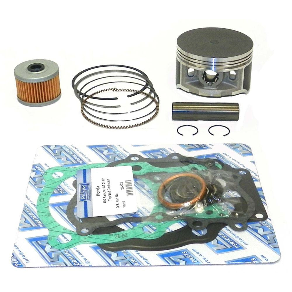 WSM Top End Rebuild Kit For Honda 400 TRX-FW 95-03 .5mm Over 54-220-12