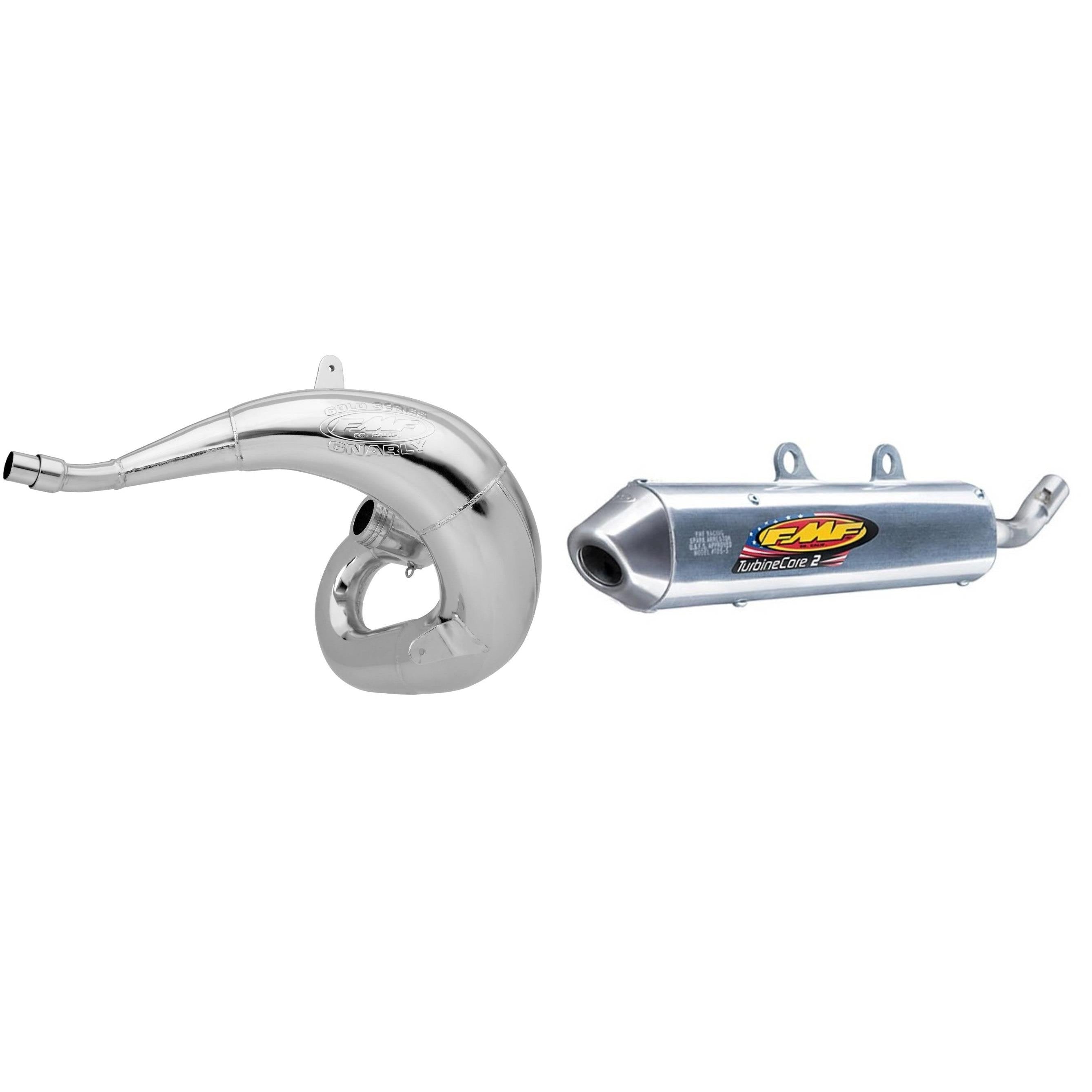 FMF Turbinecore 2 Silencer & Gnarly Pipe for KTM 300 MXC 2004-2005