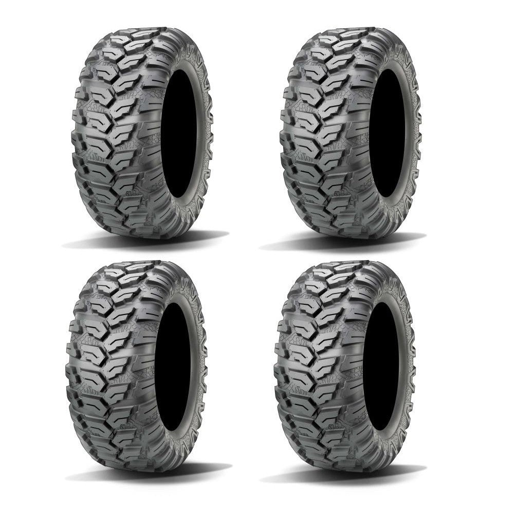 Full Set Of Maxxis Ceros Radial 25x8R-12 And 25x10R-12 Tires (4)