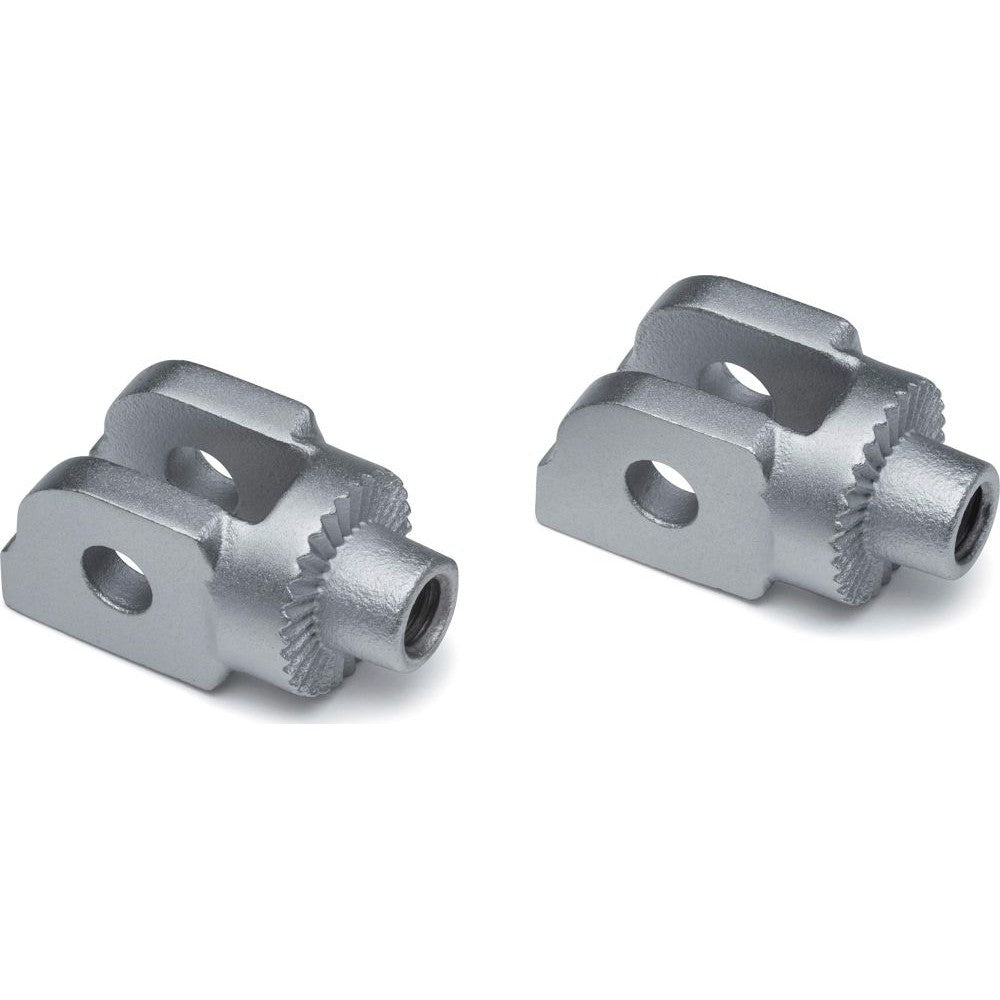 Kuryakyn Splined Adaptor Mounts for Cruisers Silver