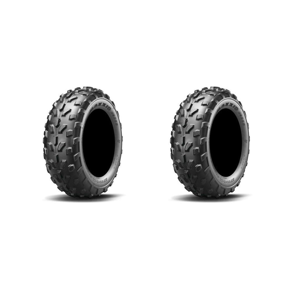 Pair of Maxxis M9803 Front Bias (2 Ply) ATV Tires 22x7-11 (2)