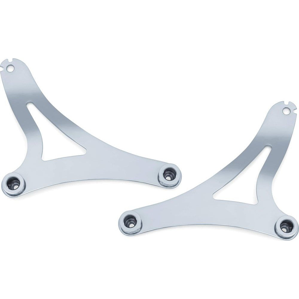 Kuryakyn Multi-Purpose Driver and Passenger Backrest for Indian Chrome