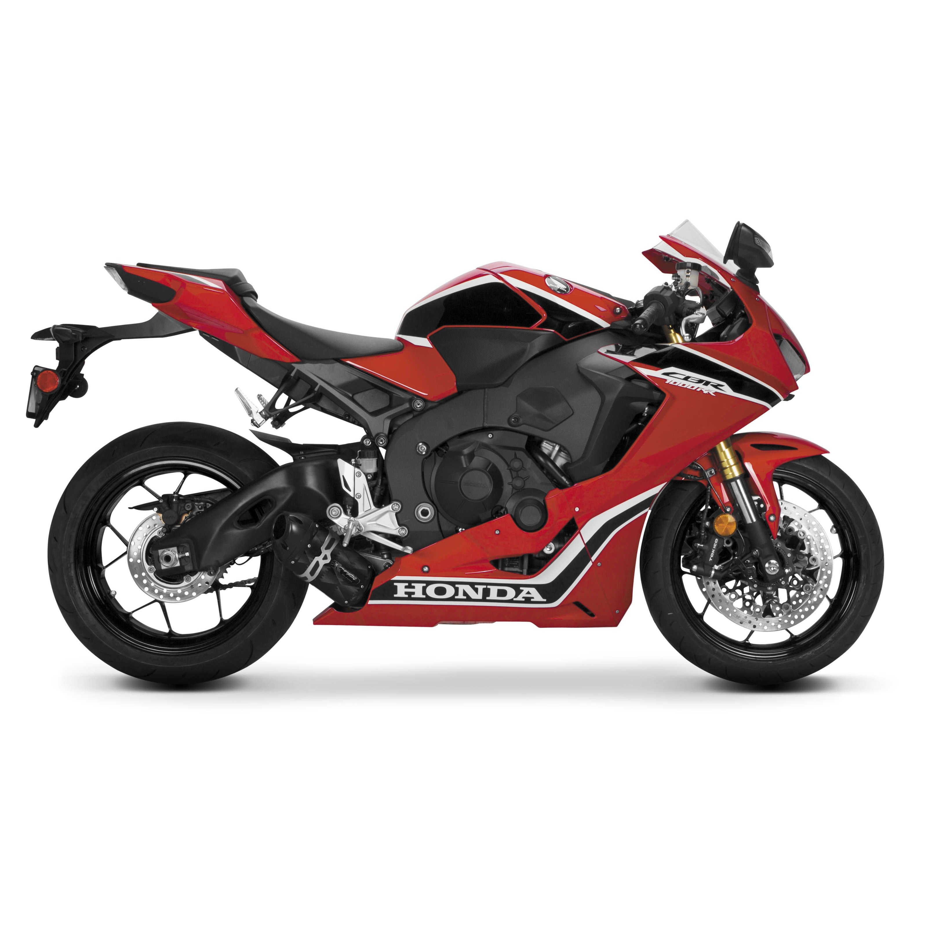 Two Brothers Slip-On System - S1R Black/Carbon Fiber for Honda CBR1000RR 2017