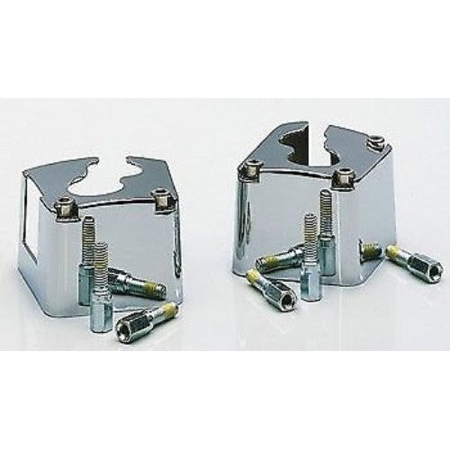 Kuryakyn Chrome Tappet Lifter Block Covers Accent Harley Evo Evolution Big Twin