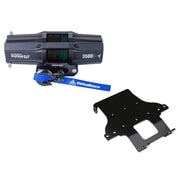 Viper V2 ATV Winch Kit 3500 lb Standard Spool With 40 Feet Green Synthetic Rope With Mount For Honda Rincon 650/680 2003-2005