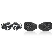 SSV Works Cage Mounted 6.5" Kick Speaker Pods W/ Overhead Unloaded 6.5" Speaker Adapters For Jeep Wrangler JL 18-22