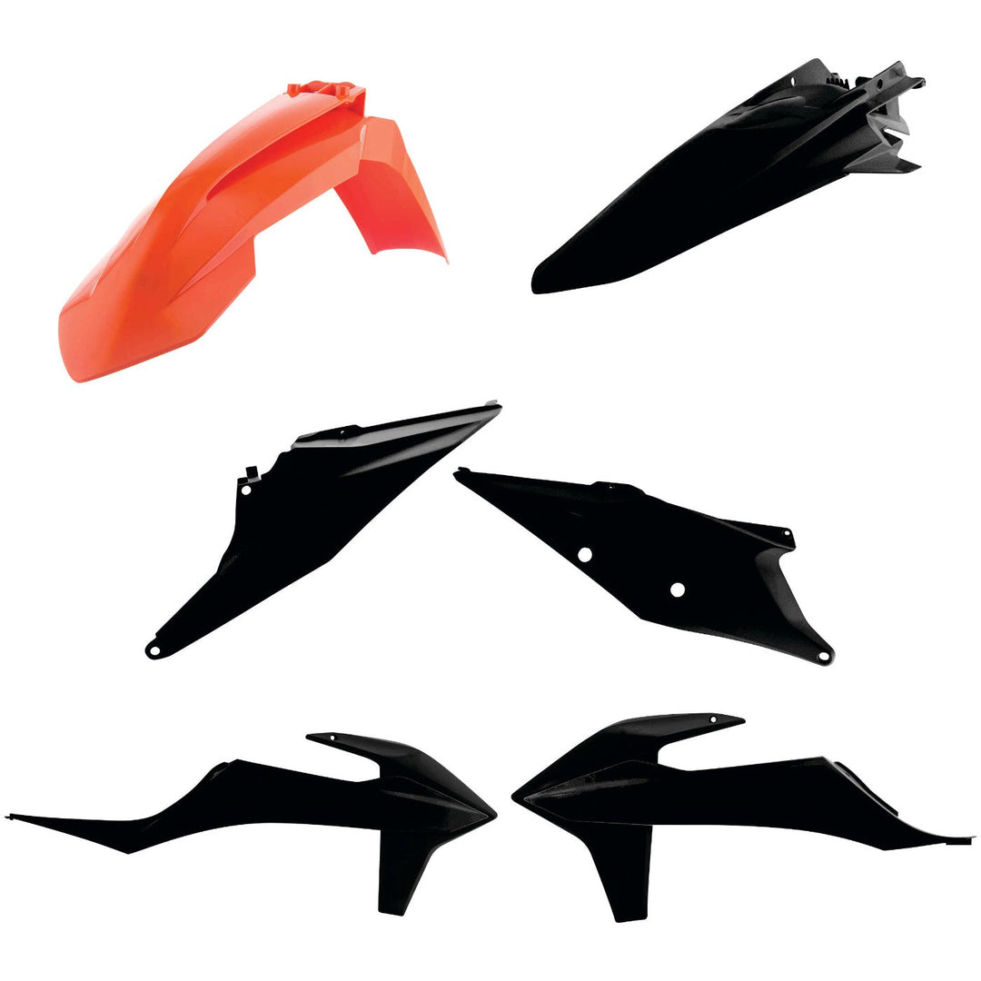 Acerbis Back in Black Standard Plastic Kit for KTM - 2726505225
