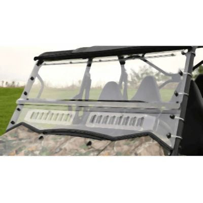 Falcon Ridge Aero-Vent Two Piece Front Windshield For Kawasaki Teryx4 Models