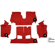 ACC Replacement Carpet Kit For 1994-1996 Chevrolet Corvette Convertible Rear