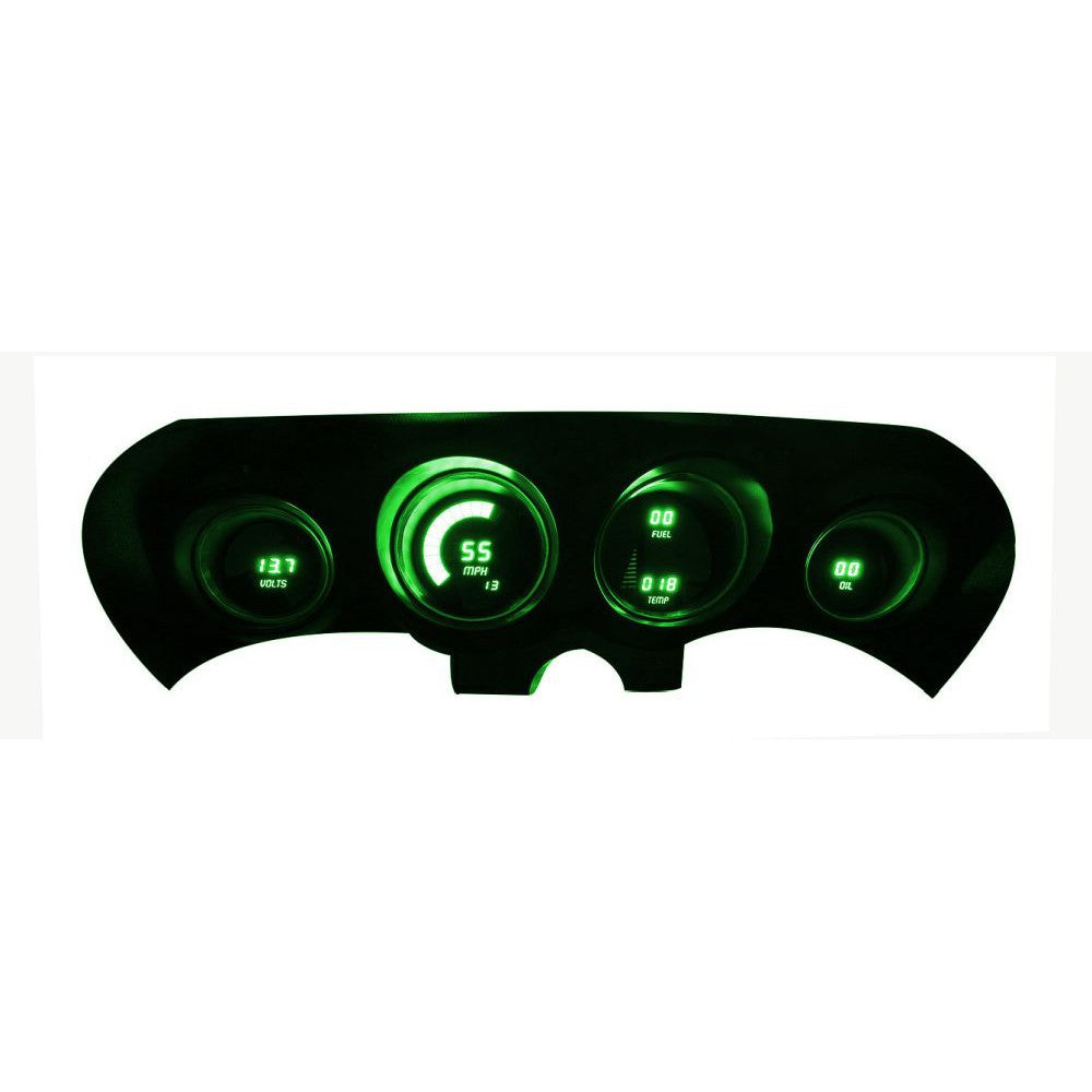 Intellitronix 1969-1970 Ford Mustang LED Digital DP7003 - Green