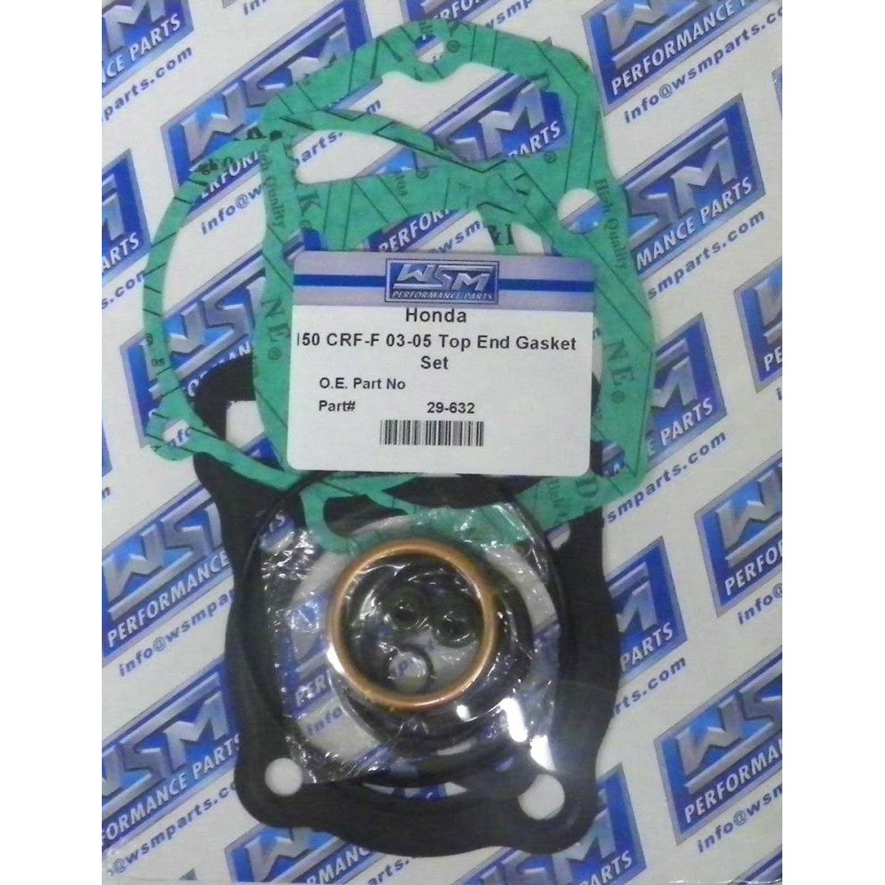 WSM Top End Gasket Kit For Honda 150 CRF-F 03-07 29-632