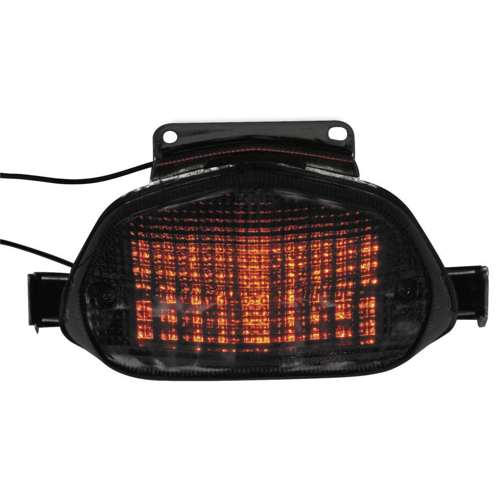 Integrated and Sequential Taillight For Suzuki GSX-R600 2001-2003 Tinted/Smoke