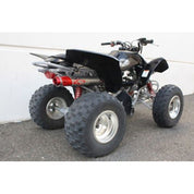 Big Gun EVO Race Stainless Steel Slip-On Exhaust With Red End Tip For Honda TRX Sportrax 250