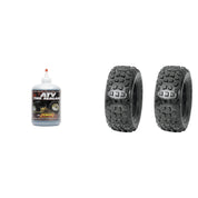 Set of 2 DURO DI-K758 Rear Tires 22x10-10 2-ply with QUADBOSS Sealant