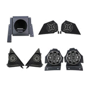 SSV Works 6.5" Kicker And SSV Speaker Set With L7 Subwoofer Box For Polaris Slingshot 15-21