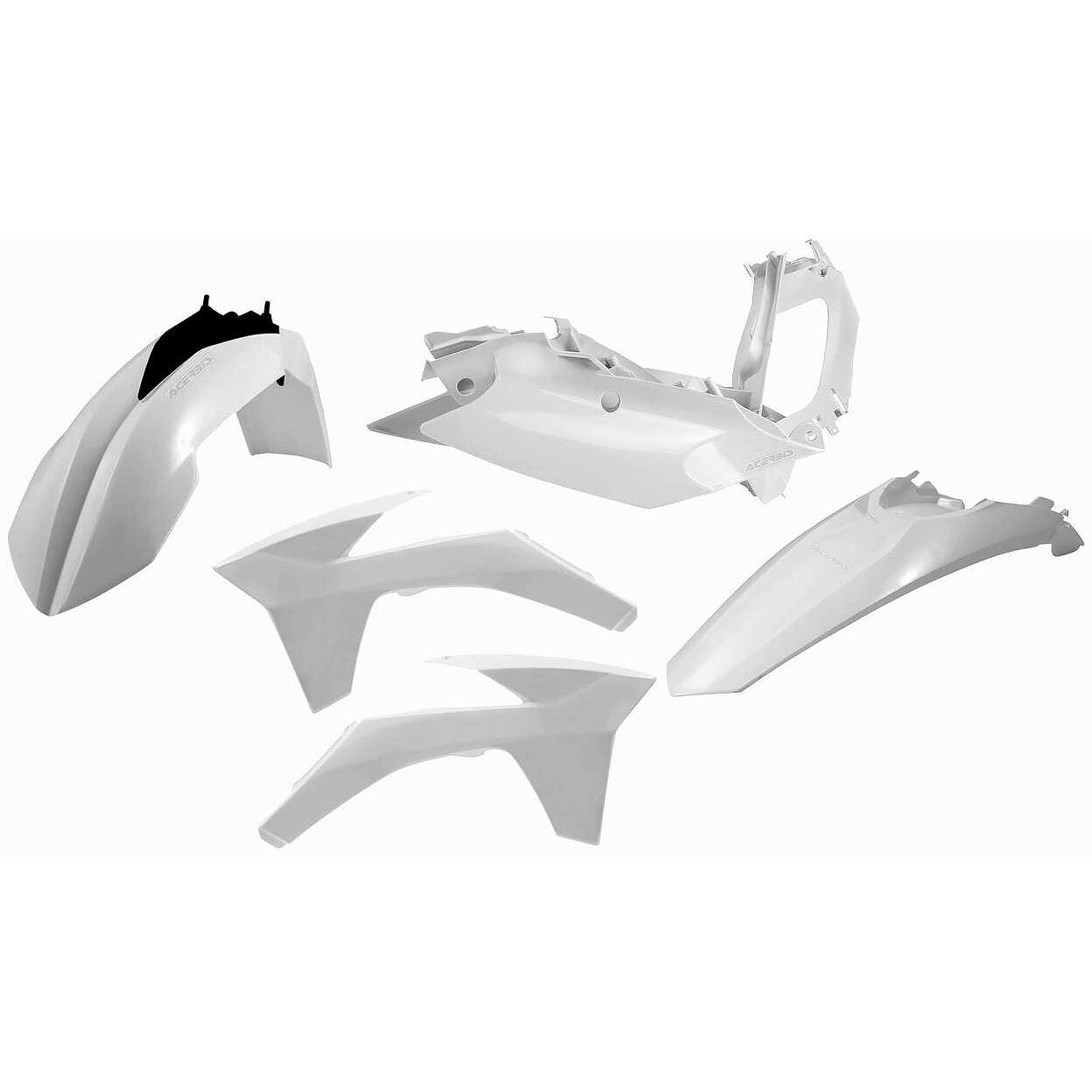 Acerbis White Standard Plastic Kit for KTM - 2205470002