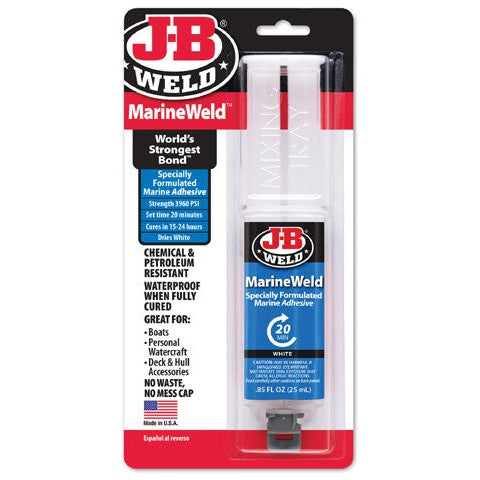 JB WELD 50172 Marineweld Syringe - 25 ml
