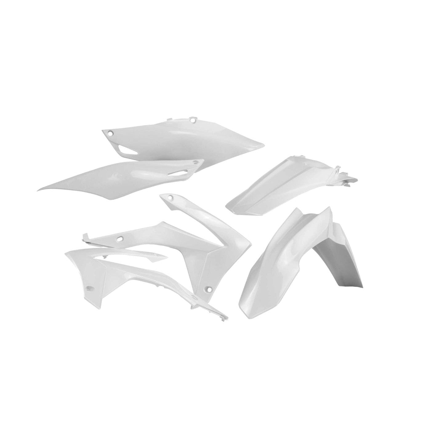 Acerbis White Standard Plastic Kit for Honda - 2314400002