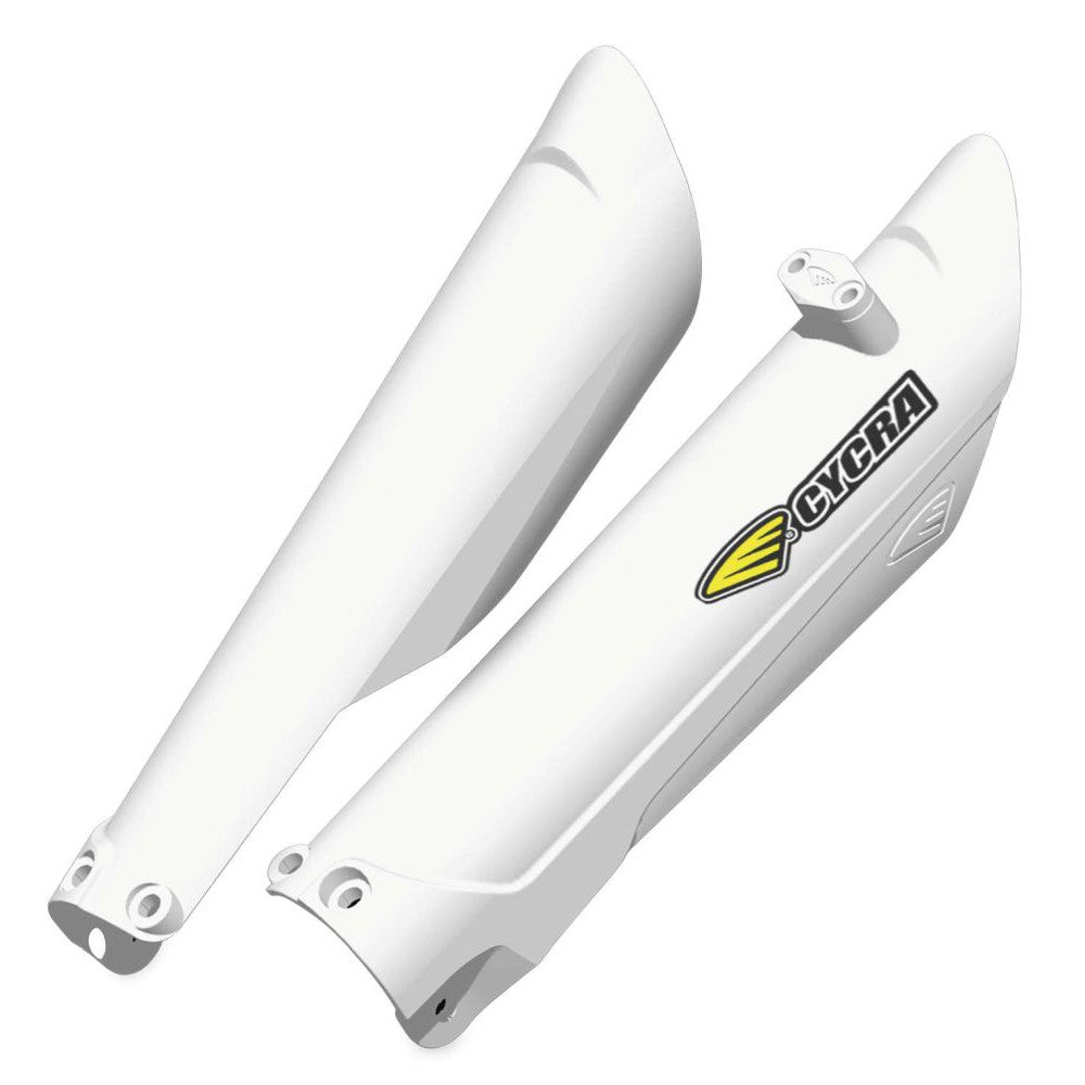 Cycra Fork Guards White - 1CYC-6905-42