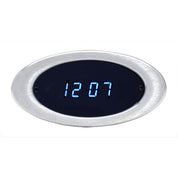 Dakota Digital Ion Series Digital Clock Gauge Oval Satin / Chrome Bezel ION-16-1