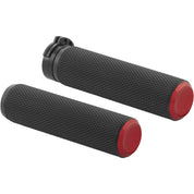 Arlen Ness Knurled Red Cable Grips 07-336