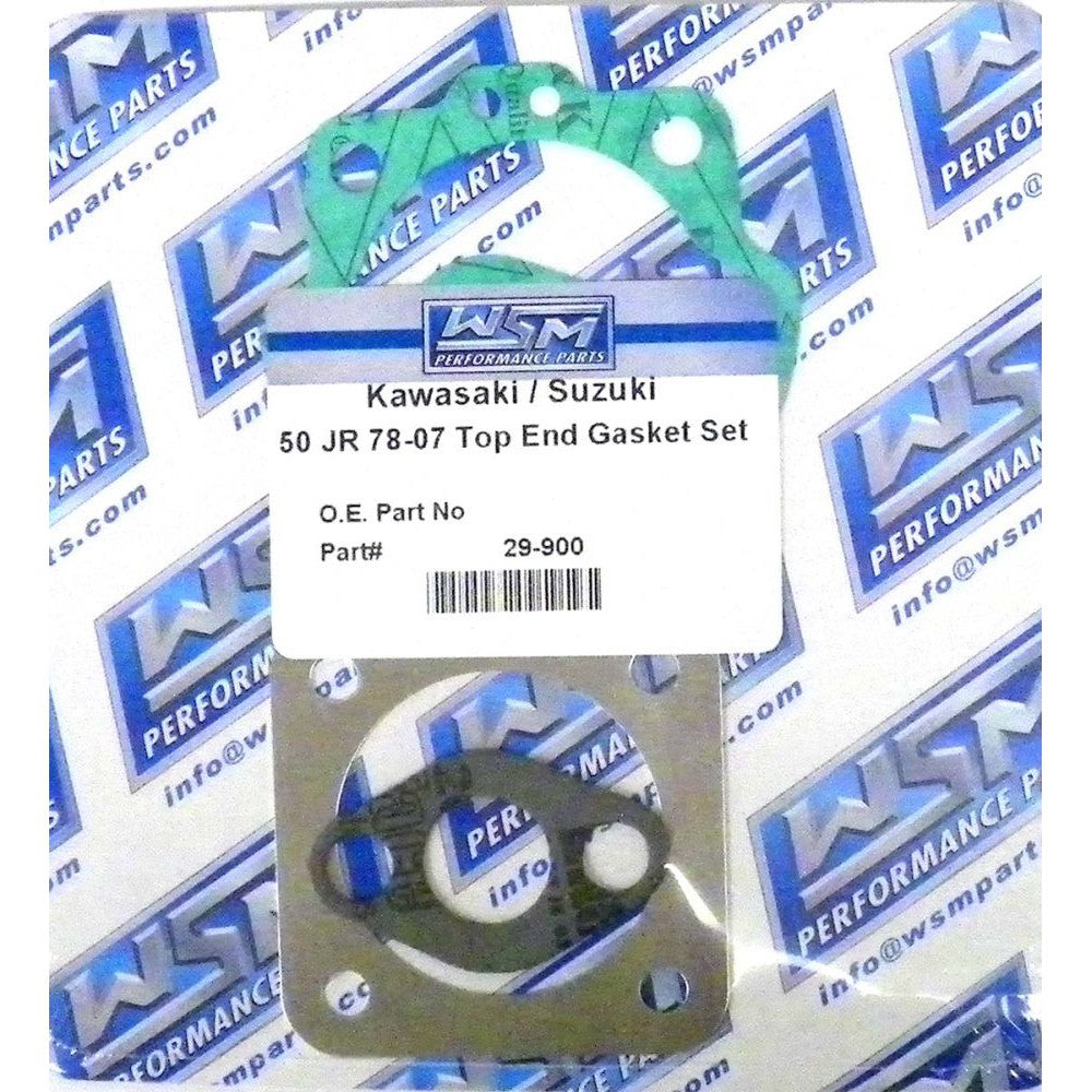 WSM Top End Gasket Kit For Kawasaki / Suzuki 50 KDX / JR 78-07 29-900